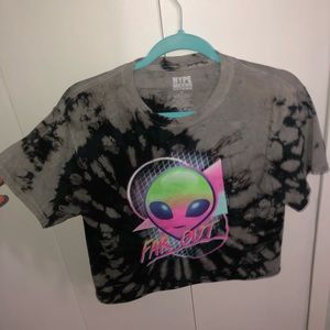 Alien Cropped Shirt